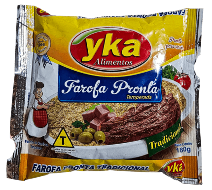 Farofa Pronta Suave Temperada Tradicional 180g