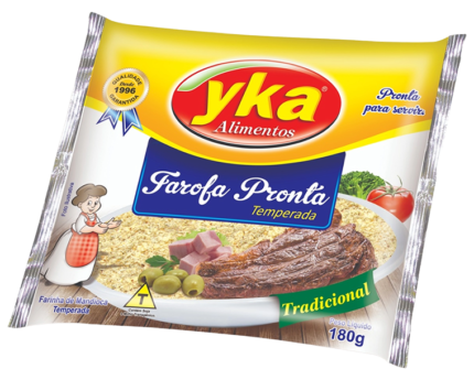 Farofa Pronta Suave Temperada Tradicional 180g
